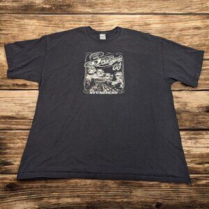 Sturgis Bike Week 2008 T Shirt‎ Sz 3XL Black S/S Black Hills Double Biker Tee